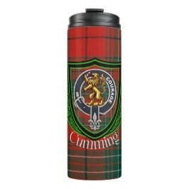 Cumming Scottish Clan Tartan & Crest タンブラー