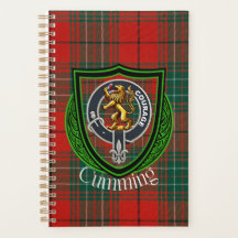 Cumming Scottish Clan Tartan & Crest