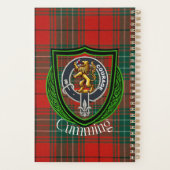 Cumming Scottish Clan Tartan & Crest プランナー手帳 (裏面)