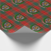 Cumming Scottish Clan Tartan & Crest ラッピングペーパー (角)