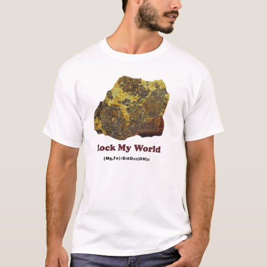 Cummingtonite Rock My World Tシャツ (正面)