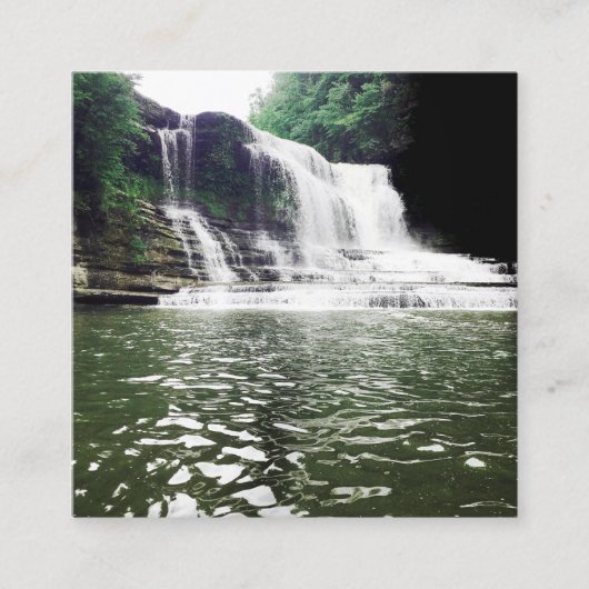 cummins滝 スクエア名刺 (正面)