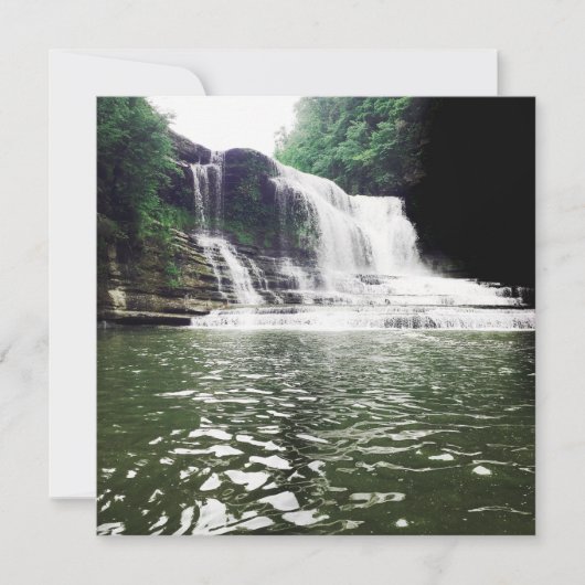 cummins滝 招待状 (正面)