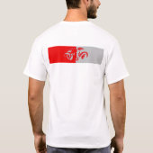 Cummins、ジョン Tシャツ (裏面)