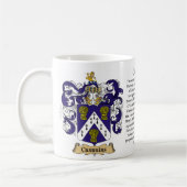 Cummins、起源、意味および頂上 コーヒーマグカップ (左)