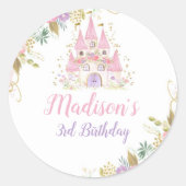 Cumpleaños de la Princesa ラウンドシール (正面)