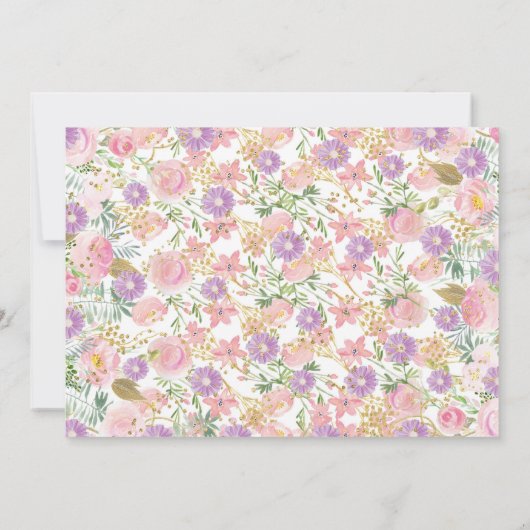 Cumpleaños de la Princesa 招待状 (裏面)