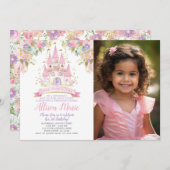 Cumpleaños de la Princesa 招待状 (正面/裏面)