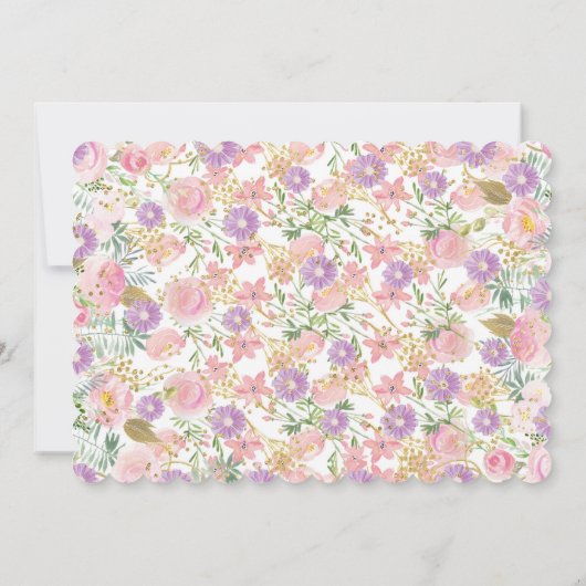 Cumpleaños de la Princesa 招待状 (裏面)