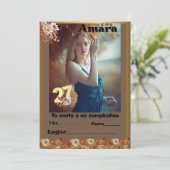 cumpleanos Invitation 招待状 (スタンド正面)