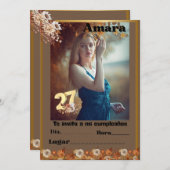 cumpleanos Invitation 招待状 (正面/裏面)