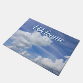 Cumulus Puffs Welcome Doormat ドアマット (アングル)