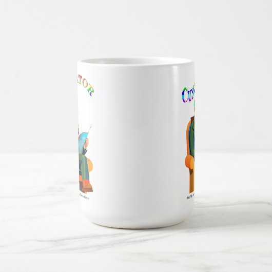 Cunctator - Procrastinator's コーヒーマグカップ (中央)