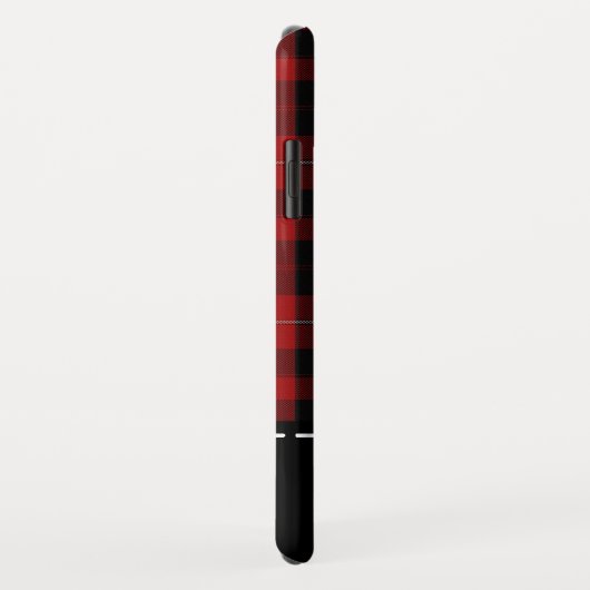 Cunninghamの格子縞のモノグラムのなiPhone XRの場合 Case-Mate iPhoneケース (裏面/右)