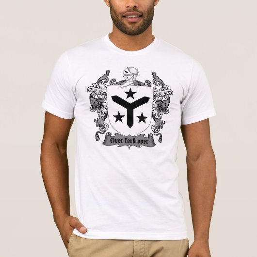 Cunninghamの男性ワイシャツ Tシャツ (正面)