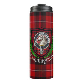 Cunningham Scottish Clan Tartan & Crest タンブラー