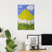 Cuno Amiet 'The Yellow Hill' Art Print Vibrant ポスター (ホームオフィス)