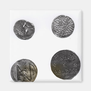 Cunobelinusの硬貨か、Cymbeline Merciaの王 マグネット