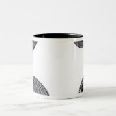 CunobelinusまたはCymbelineの硬貨 ツートーンマグカップ (中央)