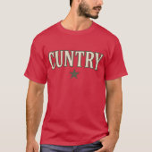 CUNTRY 70s retro Tシャツ (正面)