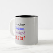Cupディレクターの ツートーンマグカップ (正面左)