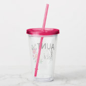 Cupパーソナライズな叔母さん アクリルタンブラー (裏面)