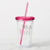 Cupパーソナライズな叔母さん アクリルタンブラー (裏面)