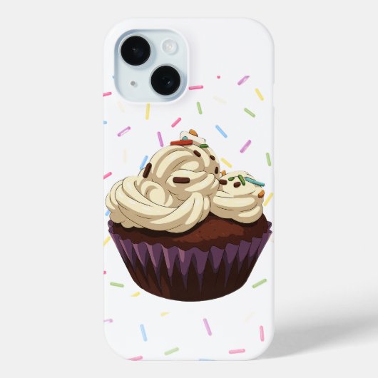 cup cake Case-Mate iPhoneケース (裏面)