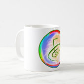 Cup Cho ku rei. Reiki Symbol. コーヒーマグカップ (正面左)