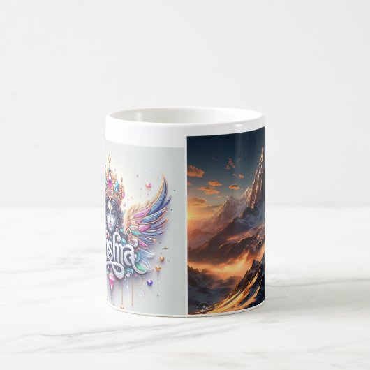 Cup design name by KRISHNA  コーヒーマグカップ (中央)