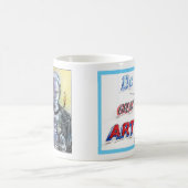 Cup Dr. Art 素晴らし Kaffeetasse コーヒーマグカップ (中央)