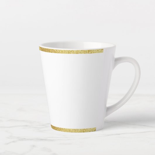 Cup for latte coffee with edges カフェラテマグ (右)