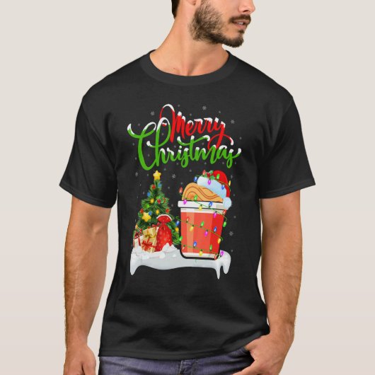 Cup Noodles Food   Xmas Decoration Cup Noodles Chr Tシャツ (正面)