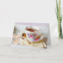 CUP o TEA BLANK - オールオカシオンカード サンキューカード