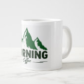 CUP oFコーヒージャンボいくつかの日、 ジャンボコーヒーマグカップ (正面右)