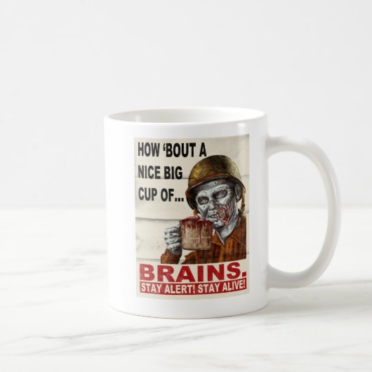 Cup of Brains コーヒーマグカップ (右)