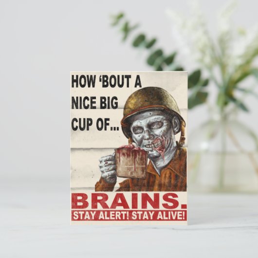 Cup of Brains ポストカード (スタンド正面)