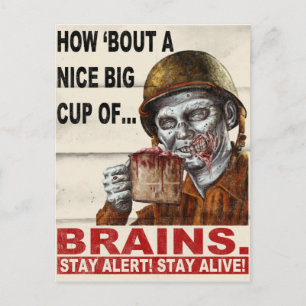 Cup of Brains ポストカード