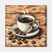 Cup of coffee マグネット (正面)