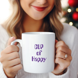 Cup of Happy ツートーンマグカップ