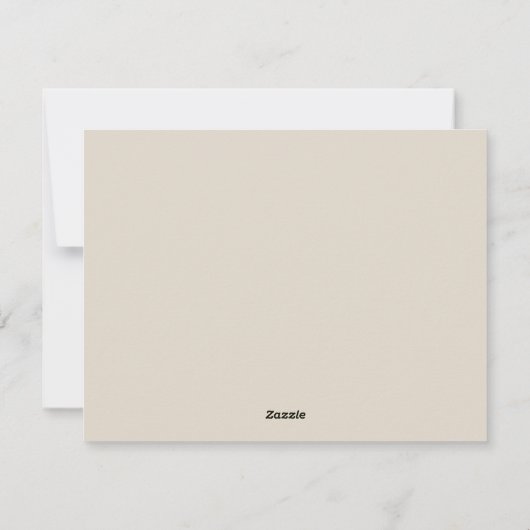 Cup of hot chocolate シーズンカード (裏面)