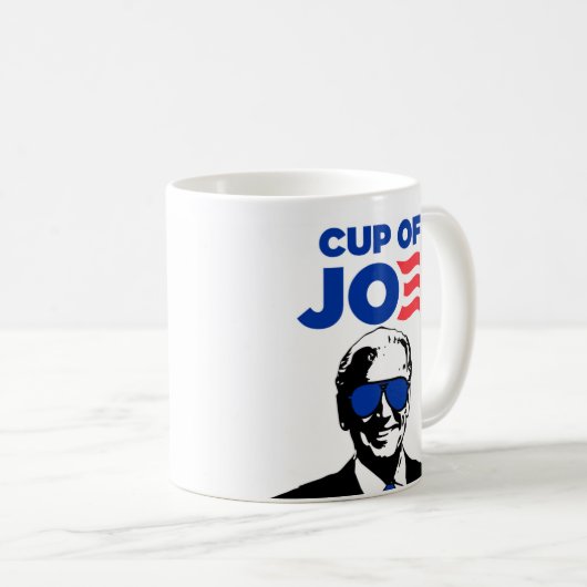 Cup Of Joeバイデン氏2024 Coffee Mug コーヒーマグカップ (正面右)