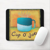 Cup of Joe Coffee Lover Mouse pad マウスパッド (マウス)