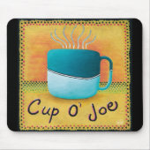 Cup of Joe Coffee Lover Mouse pad マウスパッド (正面)