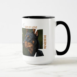 Cup of Love Dog Lover 15 oz Coffee Mug Gift Ideas マグカップ