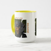 Cup of Love Dog Lover 15 oz Coffee Mug Gift Ideas マグカップ (正面左)