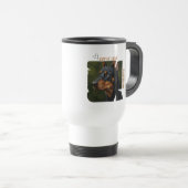 Cup of Love Dog Lover 15oz Travelers Mug トラベルマグ (正面右)