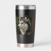 Cup of Love Dog Lover Gift Ideas 保温保冷タンブラー (背面)