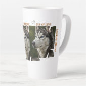 Cup of Love Dog Lover Large Latte Mug カフェラテマグ (右アングル)