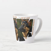 Cup of Love Dog Lover Small 12 oz Latte Mug カフェラテマグ (右アングル)